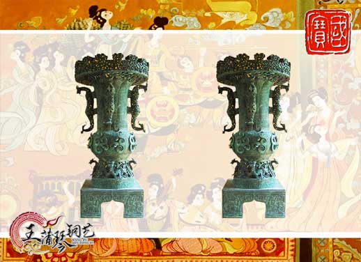 曾侯乙銅尊，武漢東湖賓館雕塑